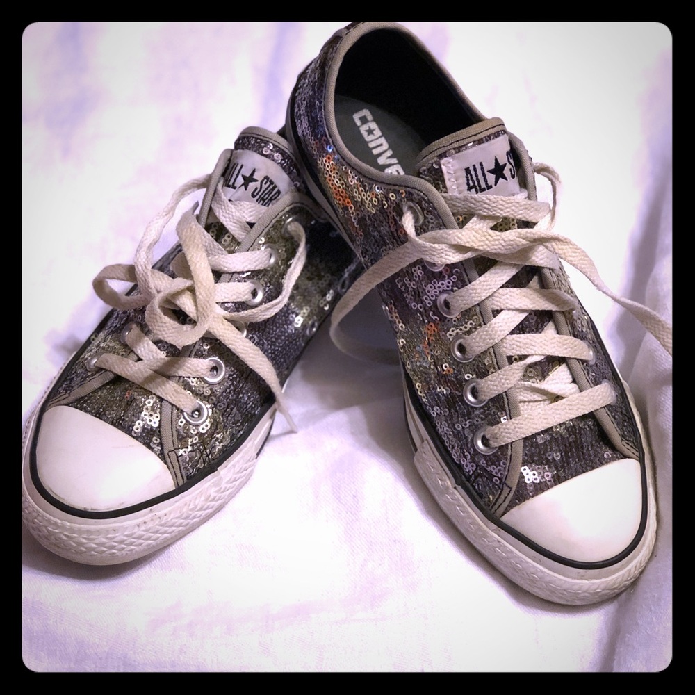 CONVERSE!! Hot camo sparkle